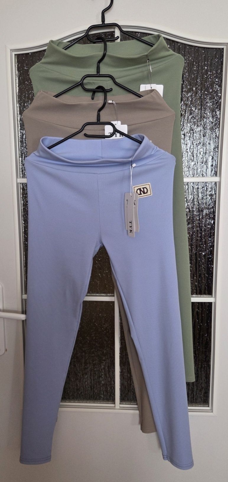 Legginsy Damskie Zielone L/XL 32