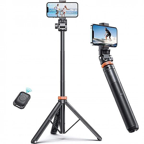 Tech-Protect L03S Bluetooth Selfie Stick Tripod White