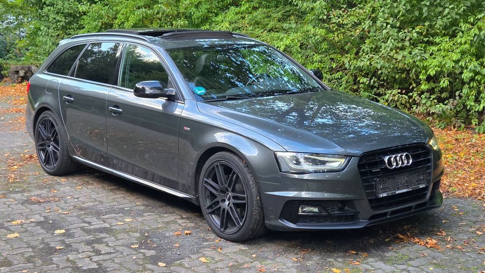 Audi A4 Avant Cała 1 lakier jeden właściciel rachunek rozrząd Daytona Competition rs