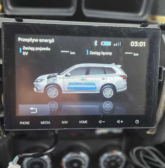 Zestaw multimedialny Mitsubishi 8740A100 do Mitsubishi Outlander PHEV