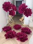 Peonie kwaoty giganty urodziny chrzciny dekoracja sklepu