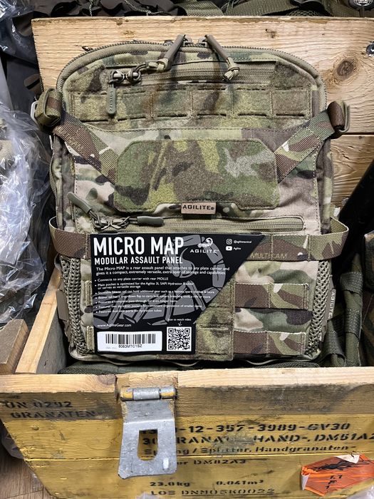 Задня штурмова панель AGILITE MICRO MAP, Гідратор AGILITE SAPI 3L