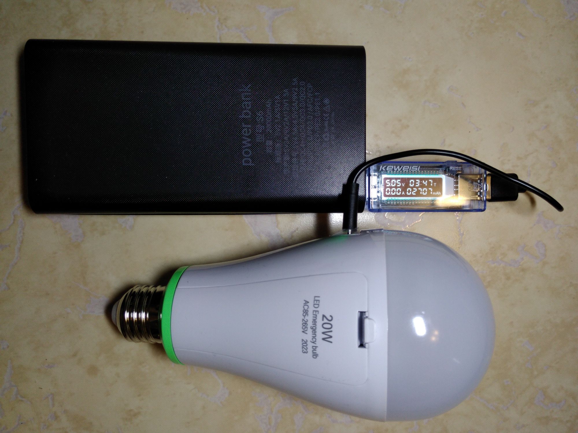 ‼️Є ОПТ‼️2400мАч Аварійна лампа 3 в 1, LED лампочка акумулятор Е27,USB