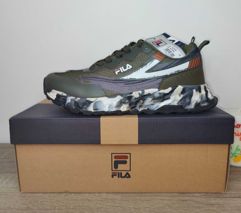 Sapatilhas Fila Starting Running Homem Verde "NOVAS "(42)