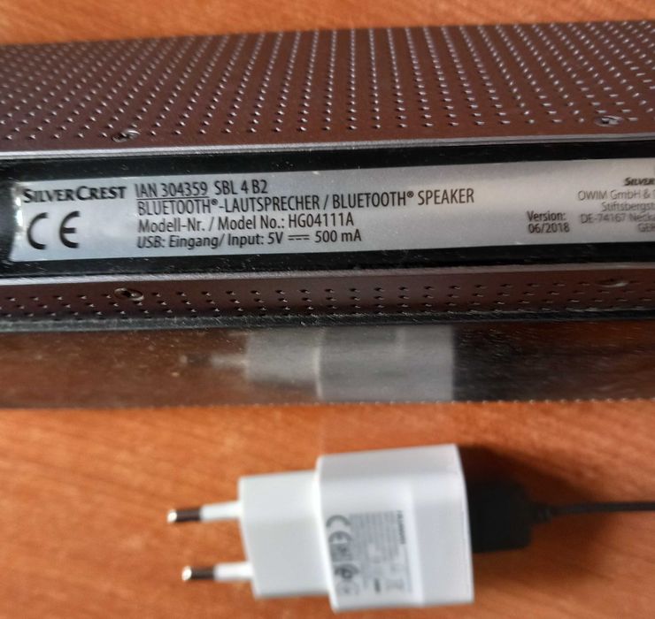 Coluna Bluetooth SilverCrest