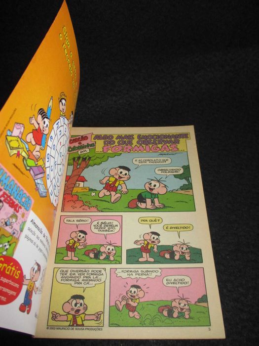 Livros BD Globo Mónica Magali Chico Bento Cascão