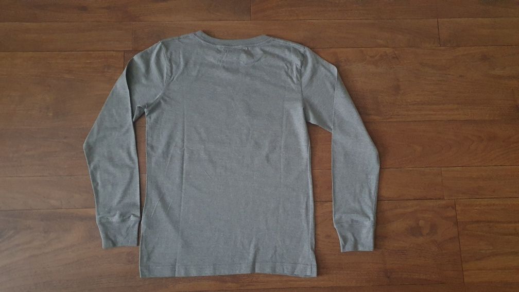 Levis szara koszulka na długi rękaw longsleeve w rozmiarze 158-164cm