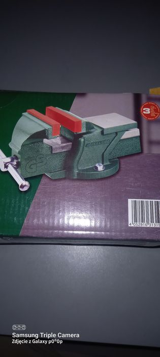Imadło ślusarskie obrotowe parkside 100mm 5.3kg NOWE