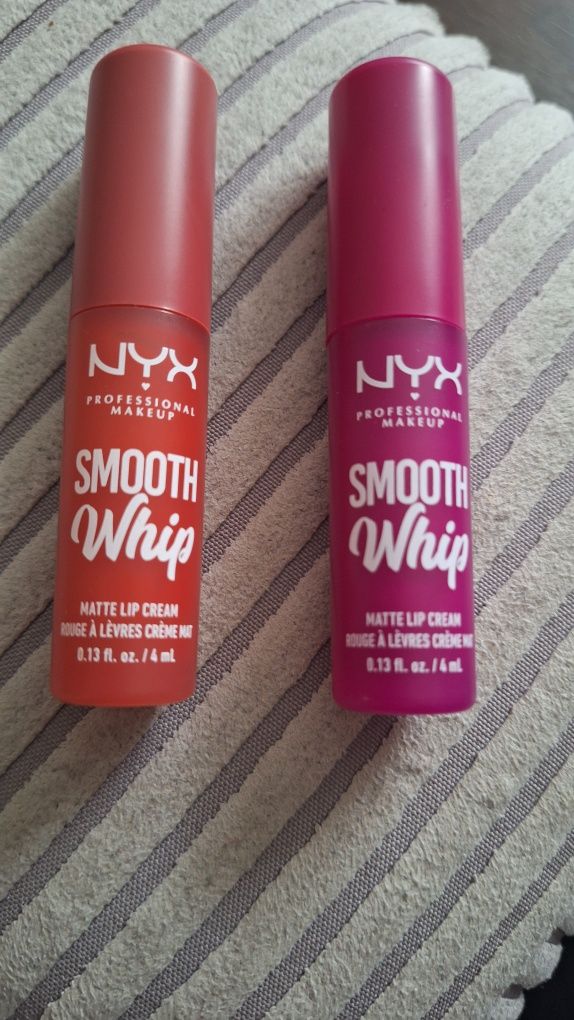 Nyx Smooth Whip matowe pomadki