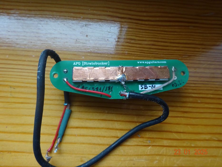 Pickup single coil  stratocaster  firmy APG humbucker