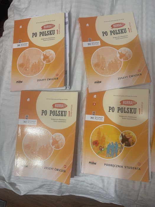 Hurra po polsku 1 - podręcznik i zeszyt czwiczeń