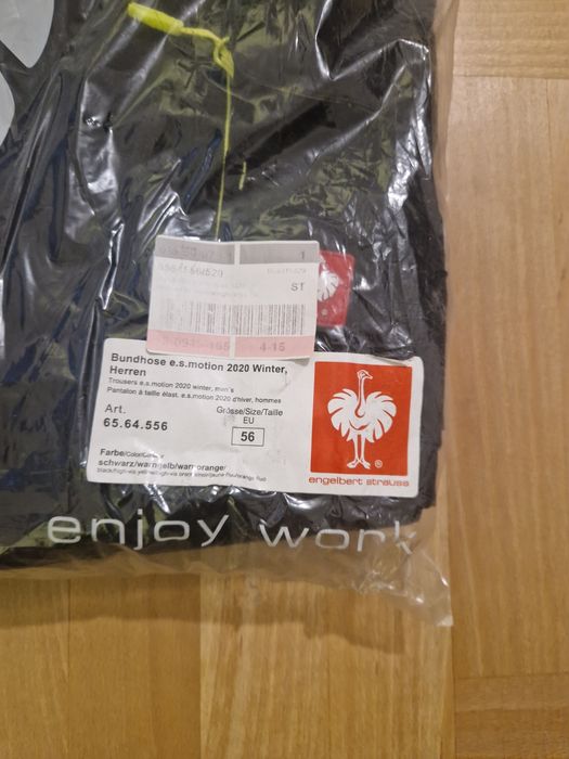 Spodnie engelbert Strauss  2020 zimowe