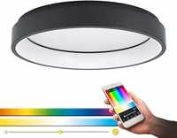 Lampa sufitowa MARGHERA-C LED Eglo 99026 Plafon ściemnialny RGB pilot