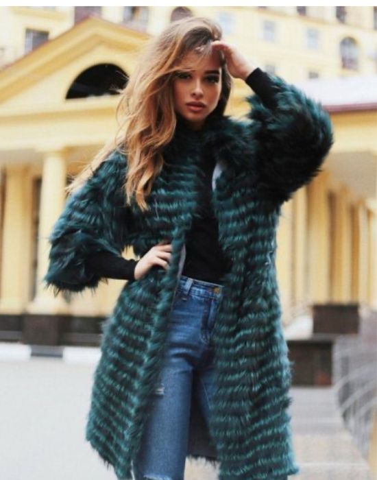 кардиган із чорнобурки розмір 42-46