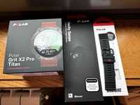 Polar Grit X2 Pro + Polar Verity Sense Band + Bracelet Polar - NOVO