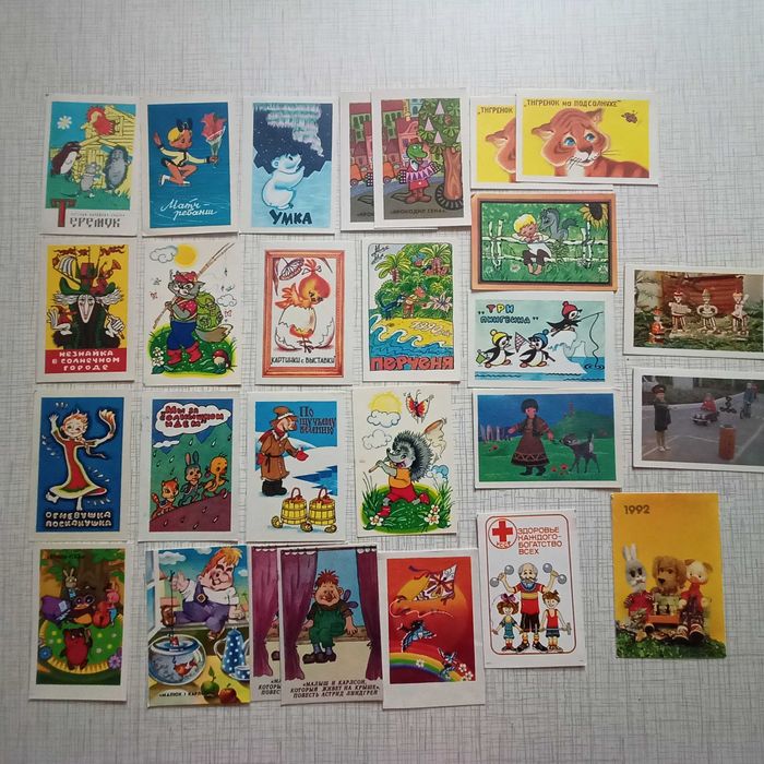 Календарики СССР коллекции