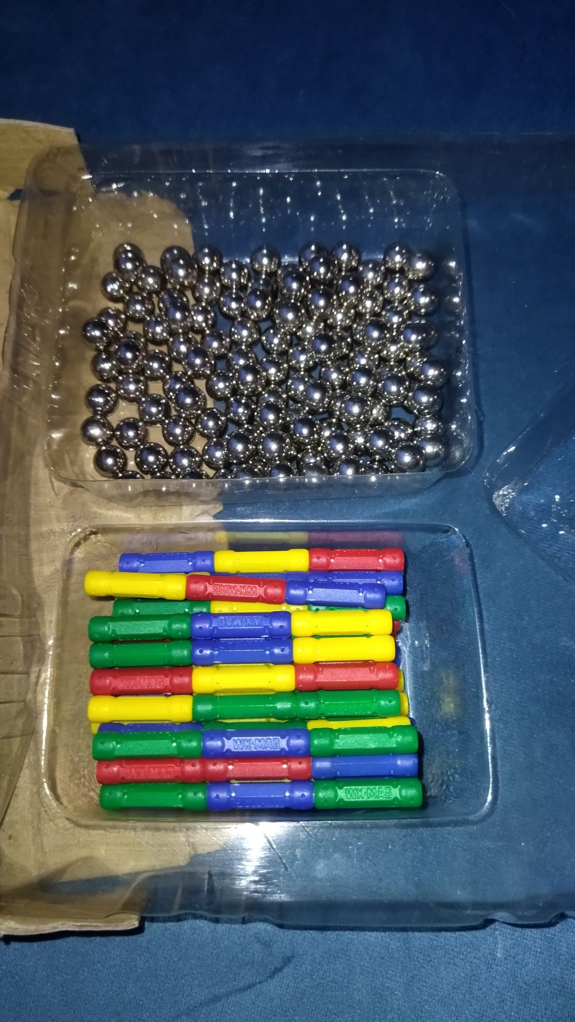 Mighty Magnets, klocki magnetyczne 250 elementów