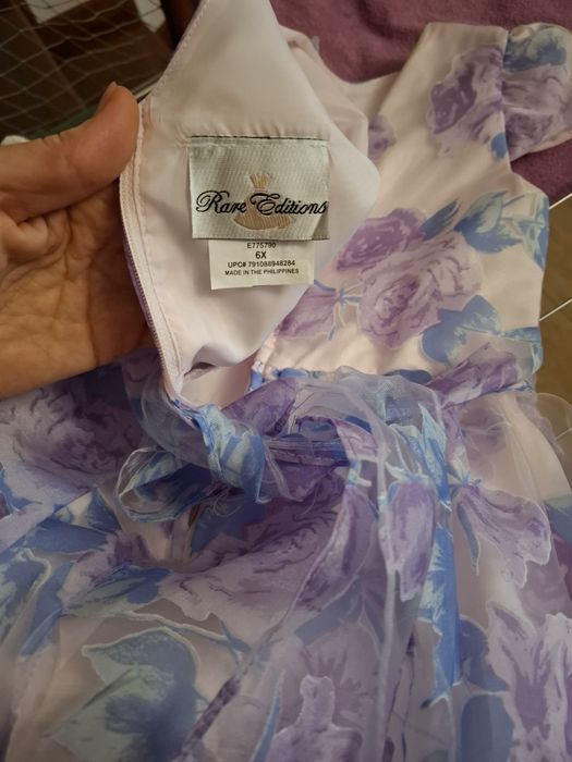 Платье шикарное лилового цвета на девочку, Америка Rare Editions