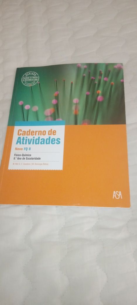 Cadernos de atividades do 8°ano