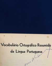 VOCABULÁRIO ORTOGRÁFICO RESUMIDO DA LÍNGUA PORTUGUESA - 1947