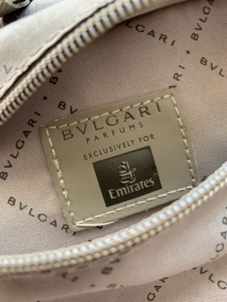 Bvlgari kosmetyczka Bvlagi x Emirates