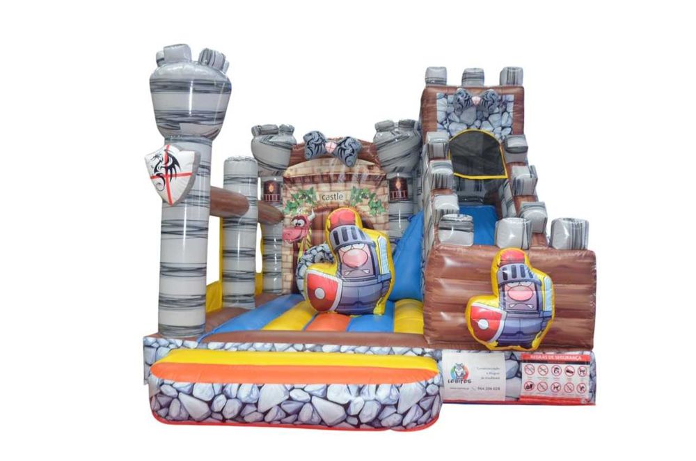 INSUFLÁVEL NOVO À VENDA – TEMA OS SOLDADOS NO CASTELO!  | lobitos.pt