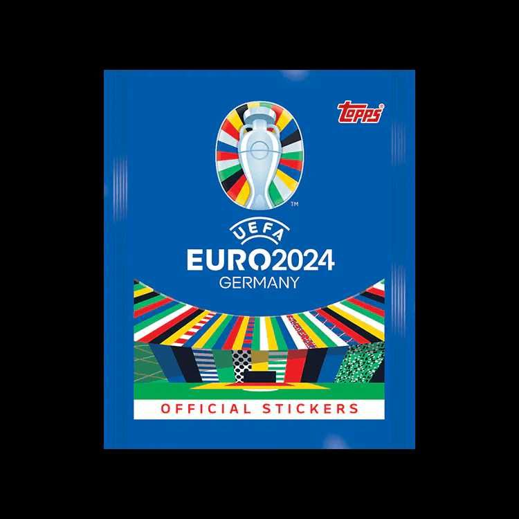 65 Saquetas de Cromos Euro 2024 Topps