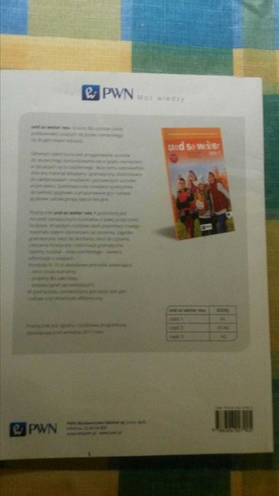 Und so weiter neu 1. Język niemiecki. Podręcznik. Klasa 4. Szkoła pods