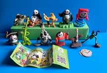 Figurki KungFu Panda z jajek kinder niespodzianek