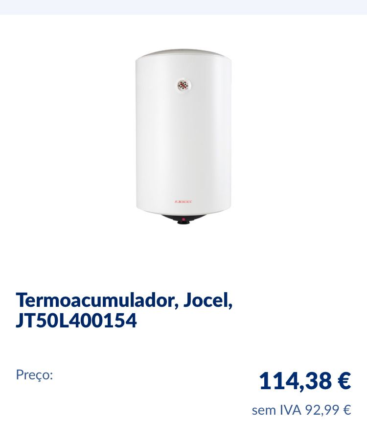 Termoacumulador 50L