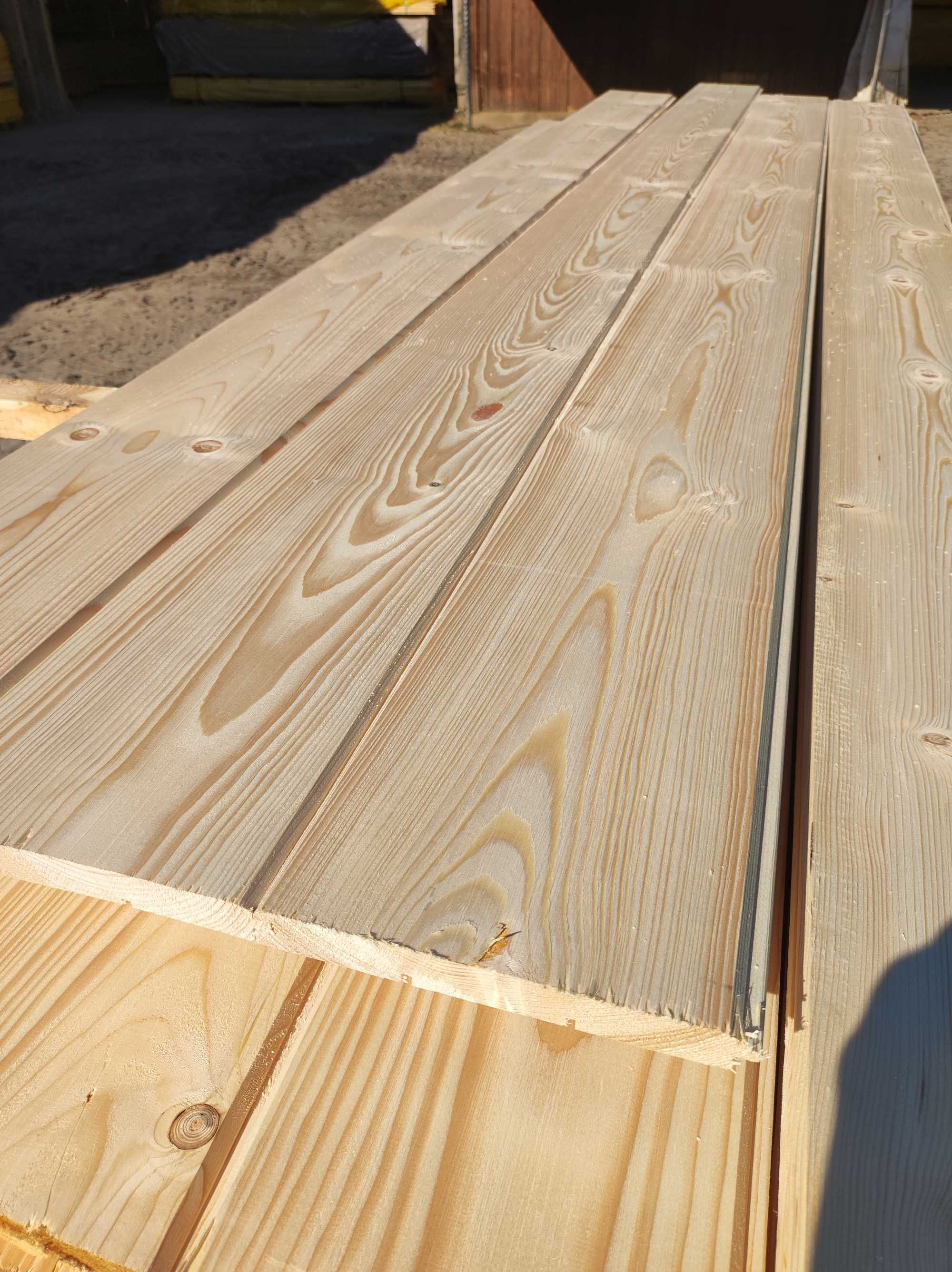 Szalówka 23x200mm SZEROKA deska elewacyjna podbitka boazeria