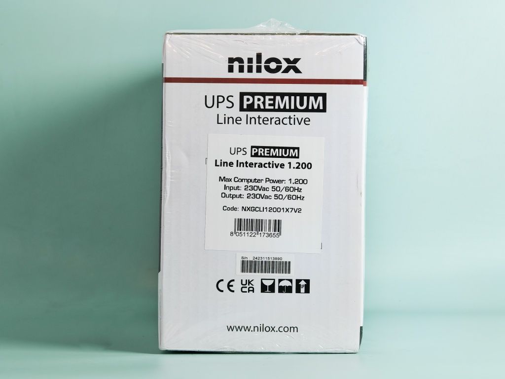 Безперебійник-Бесперебойник ИБП Nilox Premium Line Interactive 1200
