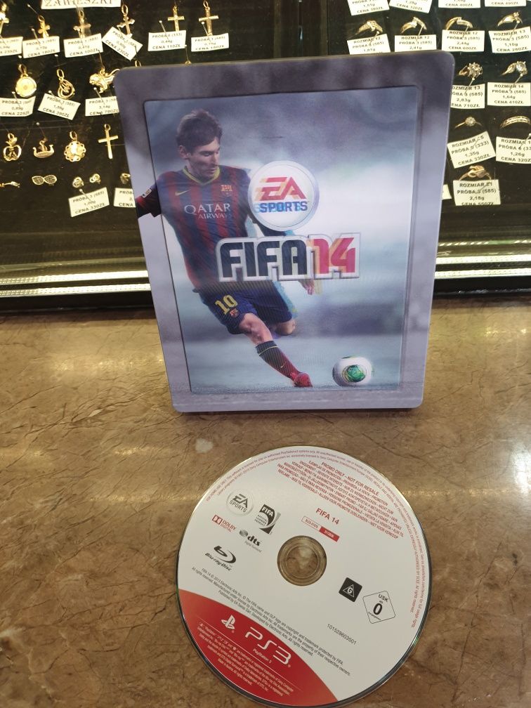 Gra gry ps3 PlayStation 3 Fifa 14 fifa14 promo disc + Steelbook 3d