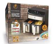 frytownica, frytkownica beztłuczowa dwukomorowa AIRFRYER cyfrowa 7L