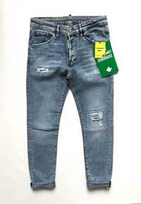 Dsquared2 Smiley spodnie jeans 46 pas 86, 54 pas 104cm