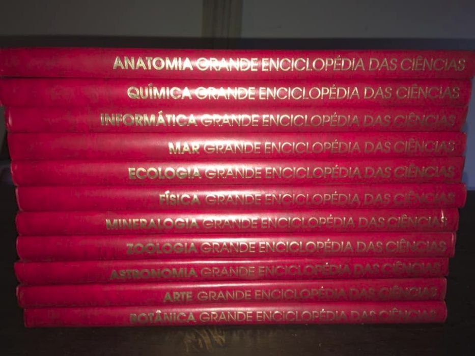 Grande Enciclopedia das Ciências (11 Volumes)