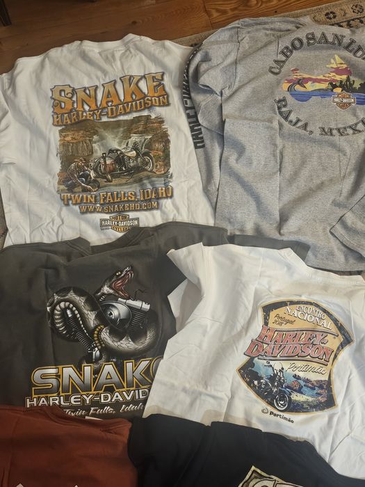 6 t-shirt Harley Davidson