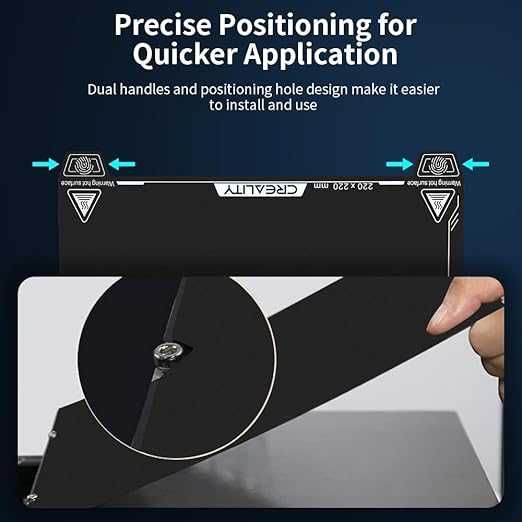 Creality  płyta montażowa magnetyczna DO Ender 3 V3 SE, 235 x 235 mm