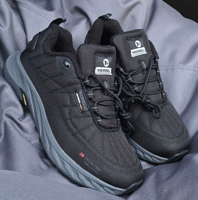 (БЕЗ Передплат) Merrell Continuum 3M Gore-Tex Black Grey | Мерел