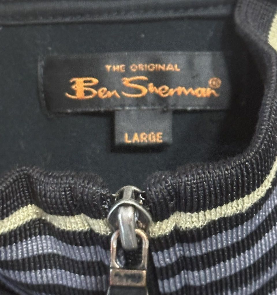 Czarna bluza męska Ben Sherman r. L