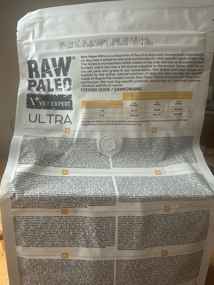 Raw Paleo Vet expert karma