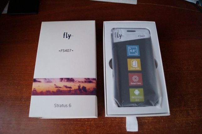 Смартфон Fly Stratus 6, в коробке с документами. Новый.