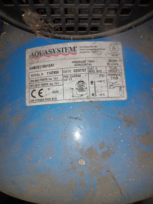 Zestaw hydroforowy MH 1300 Omnigena zbiornik 80l