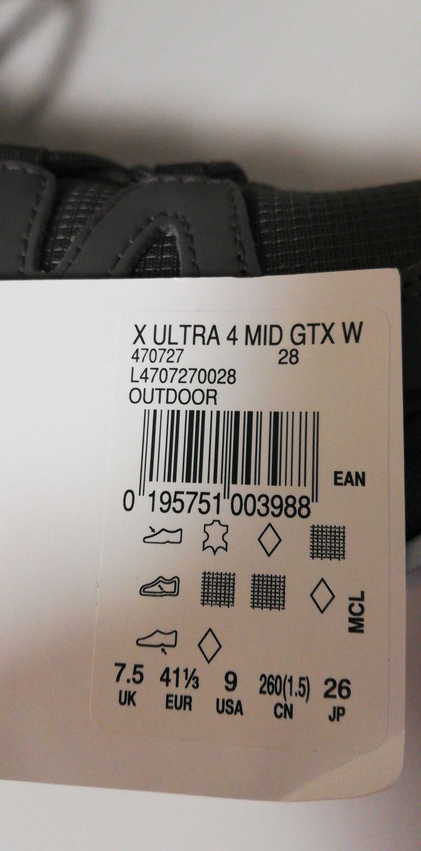 buty Salomon Trekkingi X Ultra 4 Mid Gtx W GORE-TEX