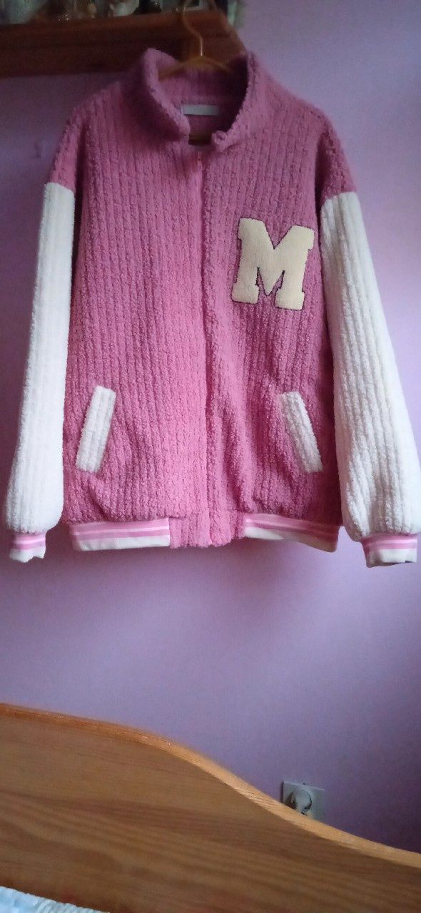 Bomberka kurtka baseball futerko teddy oversize