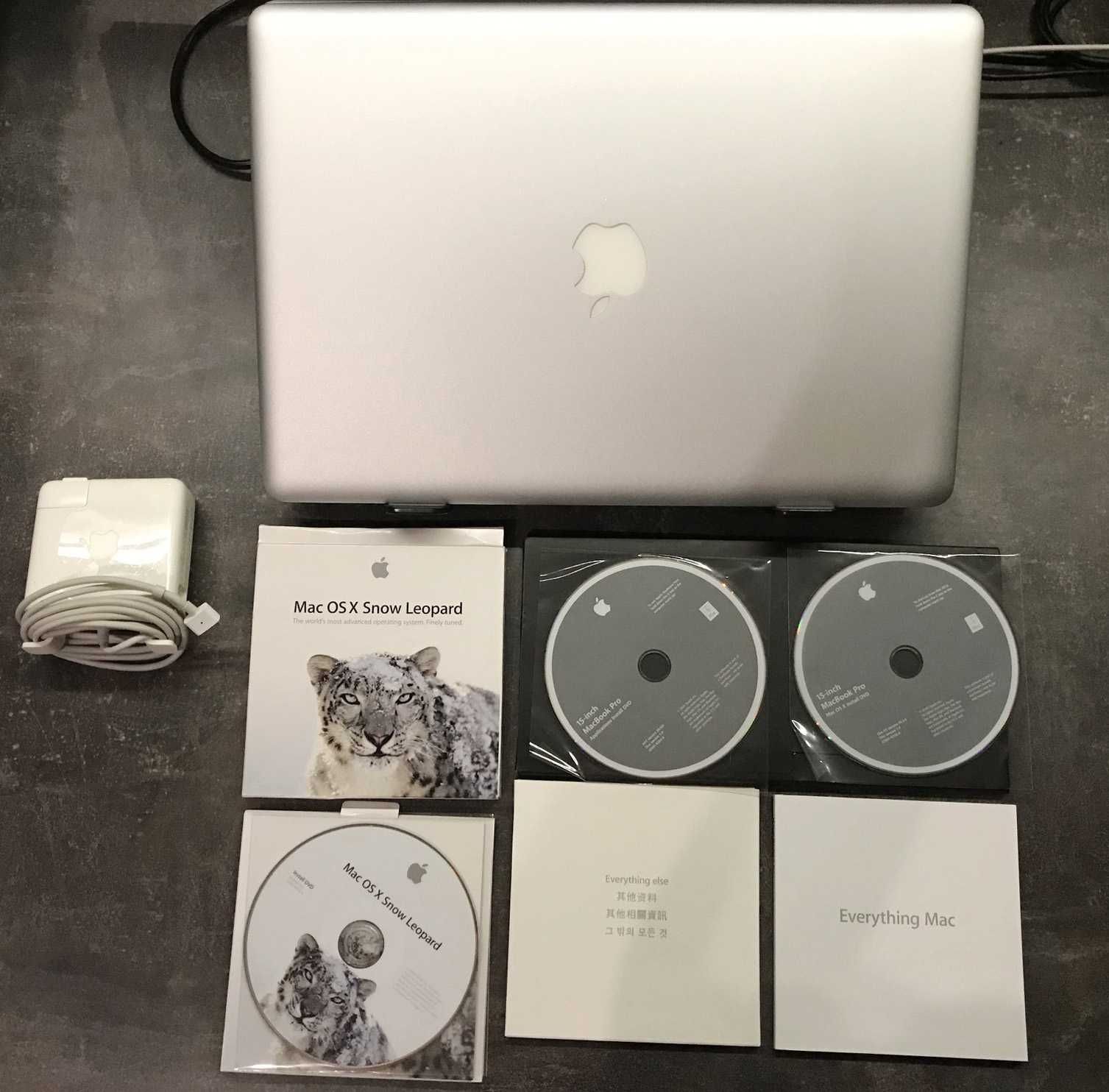 MacBook Pro 15" / Late 2009 / 2.66 GHz / 4GB / HD 512