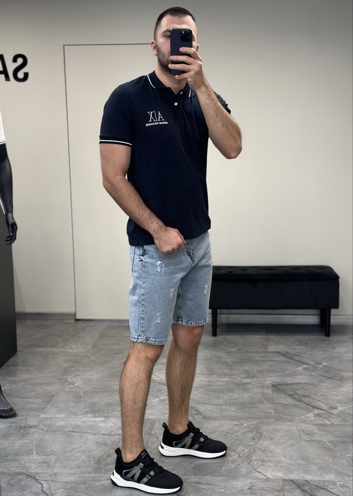 Поло теніска Armani Exchange AX