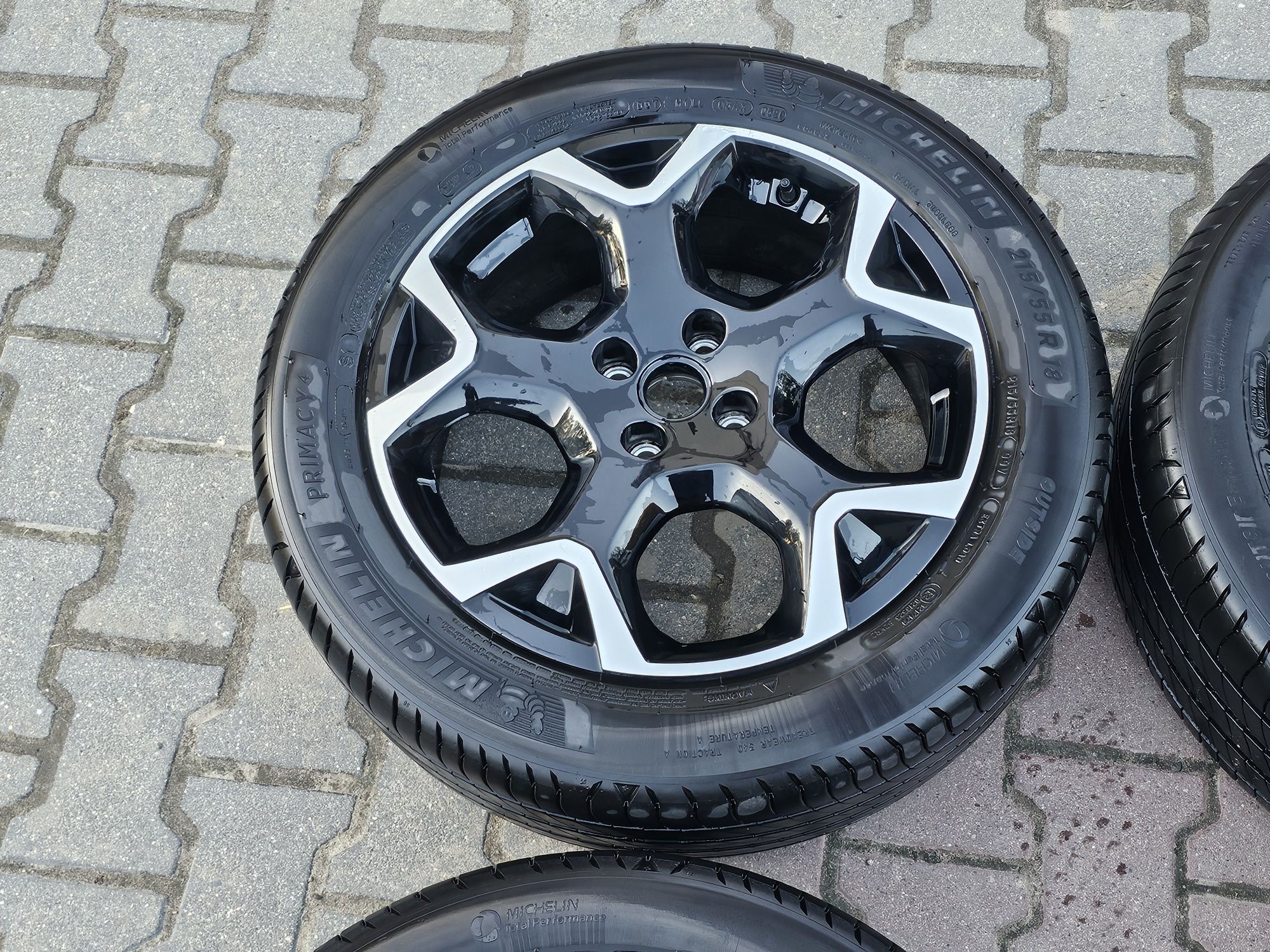 Koła letnie Opel Mokka 4x108 215/55R18 Michelin 7mm jak Nowe