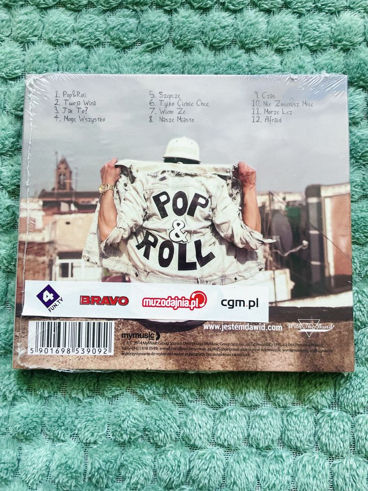 Nowa płyta CD, album studyjny Dawid Kwiatkowski Pop&Roll