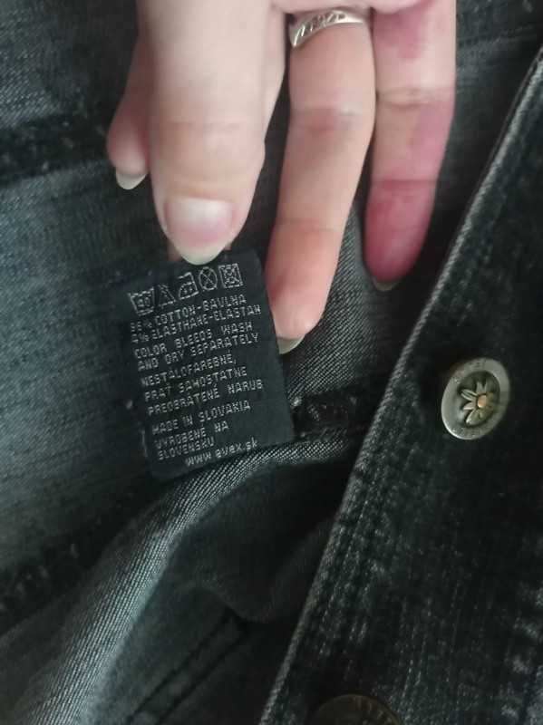 Kurtka jeansowa a'la marynarka L/XL